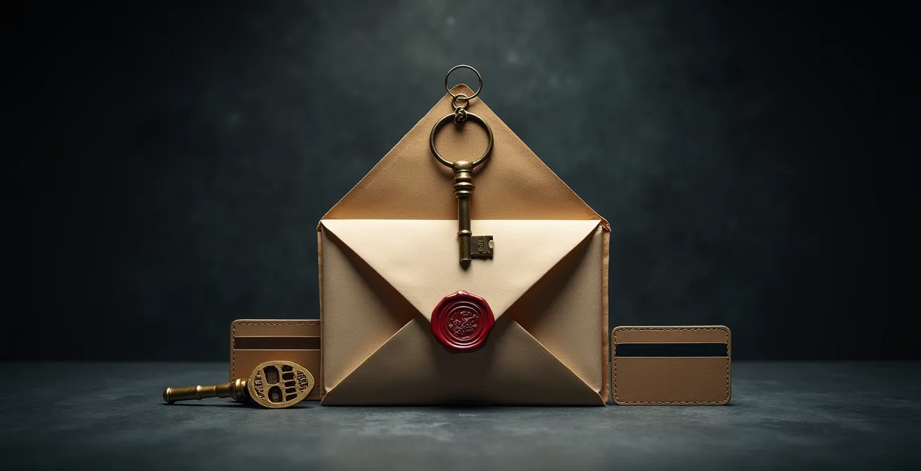 Composition symbolique avec trois éléments représentant les différentes méthodes de retrait de cashback